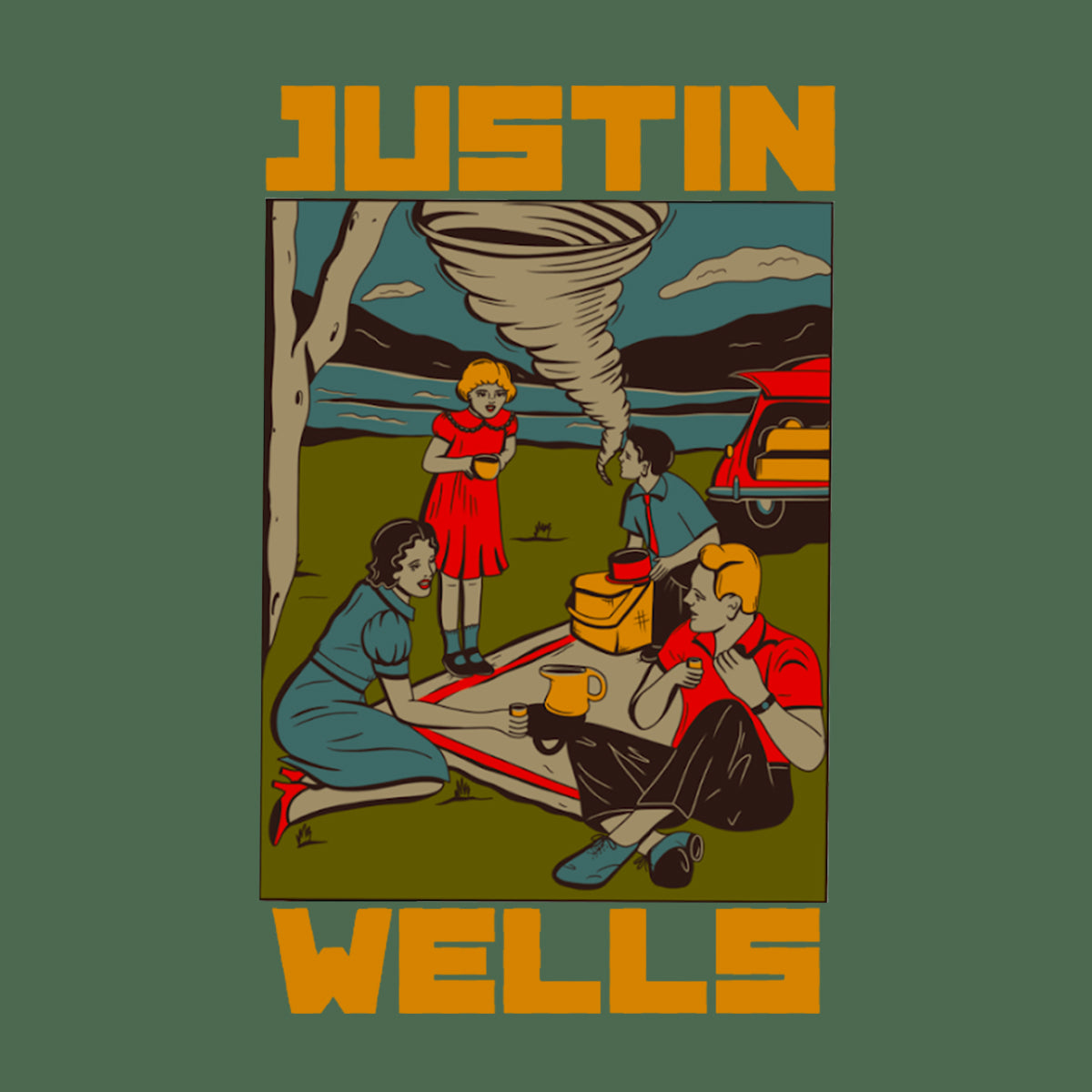 Justin Wells Cyclone Shirt