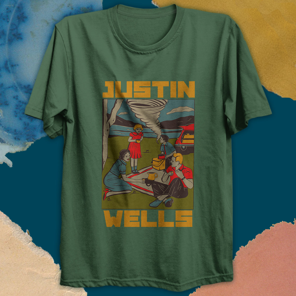 Justin Wells Cyclone Shirt