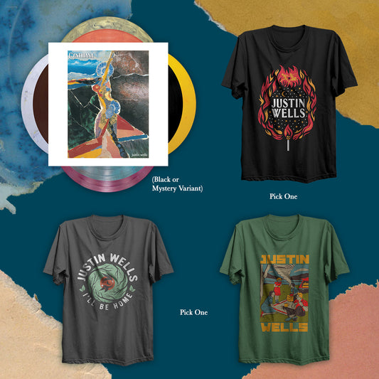 Justin Wells - Cynthiana Preorder (Vinyl + Shirt Bundle)