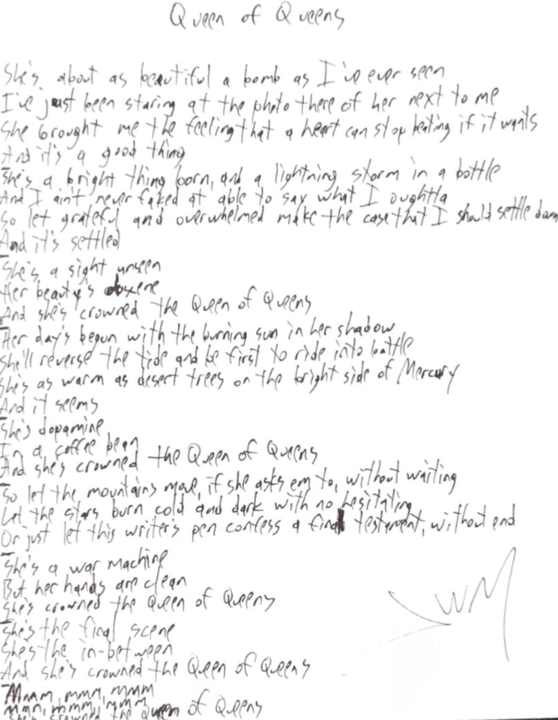 Cynthiana Test Press/Lyric Sheet/Demo Bundle